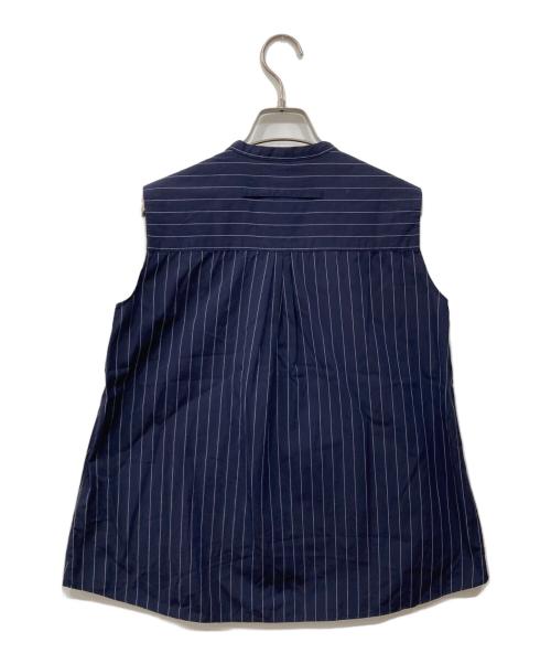 ticca（ティッカ）ticca (ティッカ) ノースリーブシャツ ネイビー サイズ:Freeの古着・服飾アイテム