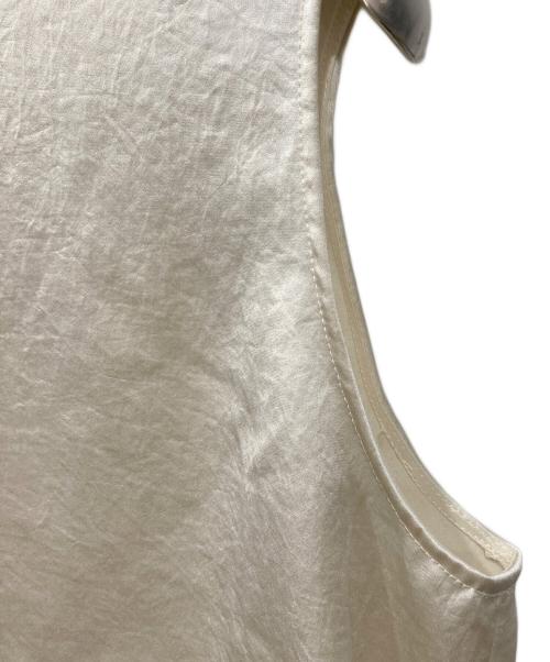 EVERYDAY I LIKE.（エヴリデイ アイ ライク）EVERYDAY I LIKE. (エヴリデイ アイ ライク) Minimal Satin ブラウス アイボリー サイズ:Freeの古着・服飾アイテム