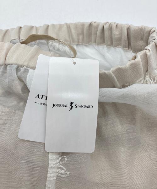 JOURNAL STANDARD（ジャーナルスタンダード）JOURNAL STANDARD (ジャーナルスタンダード) シアーレースレイヤードパンツ アイボリー サイズ:Free 未使用品の古着・服飾アイテム