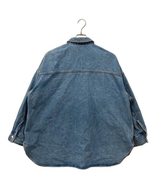 BABYLONE（バビロン）BABYLONE (バビロン) デニムビッグシャツ インディゴ サイズ:Freeの古着・服飾アイテム