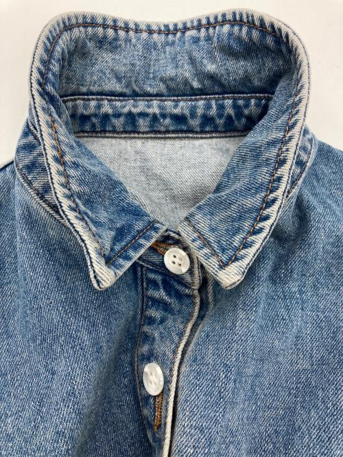 BABYLONE（バビロン）BABYLONE (バビロン) デニムビッグシャツ インディゴ サイズ:Freeの古着・服飾アイテム