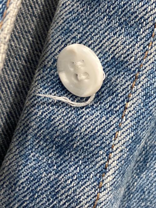BABYLONE（バビロン）BABYLONE (バビロン) デニムビッグシャツ インディゴ サイズ:Freeの古着・服飾アイテム