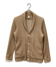 Seagreen（シーグリーン）の古着「ショールカラーカーディガン」｜ベージュ