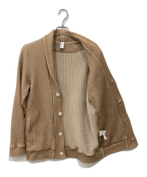 Seagreen（シーグリーン）Seagreen (シーグリーン) ショールカラーカーディガン ベージュ サイズ:02の古着・服飾アイテム