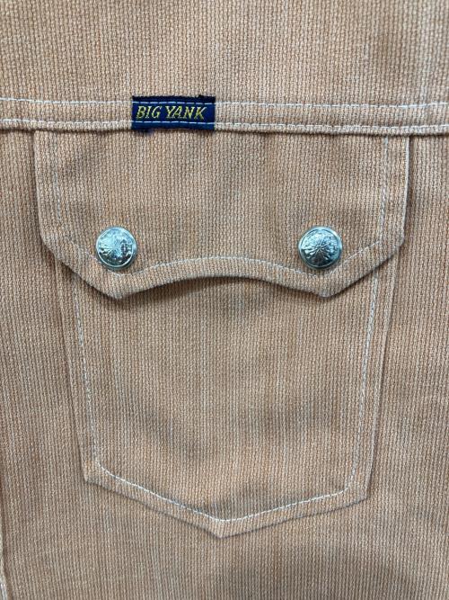 BIG YANK（ビッグヤンク）BIG YANK (ビッグヤンク) コーデュロイシャツ オレンジ サイズ:不明の古着・服飾アイテム