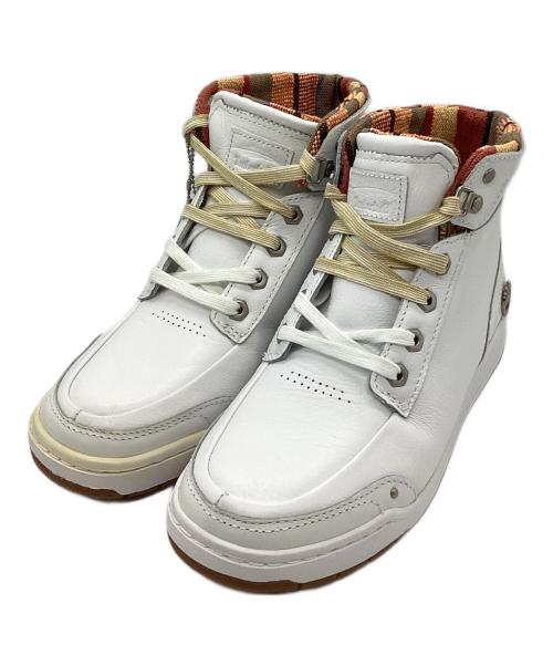 Timberland（ティンバーランド）Timberland (ティンバーランド) ハイカットスニーカー ホワイト サイズ:8Wの古着・服飾アイテム