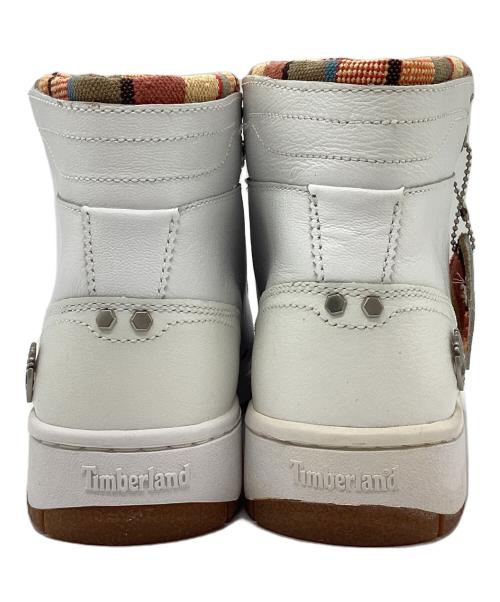 Timberland（ティンバーランド）Timberland (ティンバーランド) ハイカットスニーカー ホワイト サイズ:8Wの古着・服飾アイテム