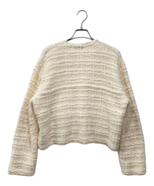SLOBE IENA（スローブ イエナ）SLOBE IENA (スローブ イエナ) ニットジャケット アイボリー サイズ:Freeの古着・服飾アイテム