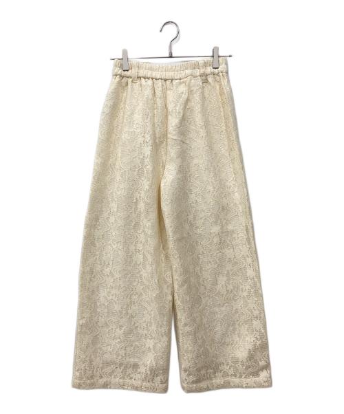 ANDREA&Co.（アンドラー＆コー）ANDREA&Co. (アンドラー＆コー) レースパンツ アイボリー サイズ:M 未使用品の古着・服飾アイテム