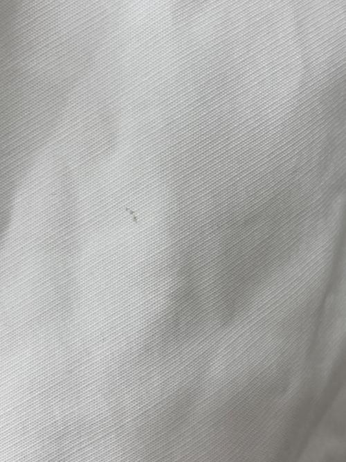 JENNE（ジェンヌ）JENNE (ジェンヌ) フロントツイストフレンチワンピース ホワイト サイズ:Lの古着・服飾アイテム