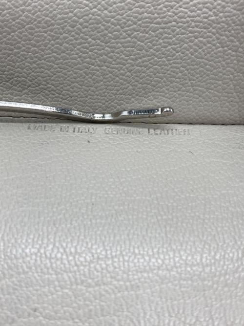 Maison Margiela（メゾンマルジェラ）Maison Margiela (メゾンマルジェラ) トリフォールド マネークリップ ウォレット アイボリーの古着・服飾アイテム