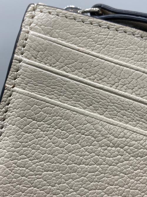 Maison Margiela（メゾンマルジェラ）Maison Margiela (メゾンマルジェラ) トリフォールド マネークリップ ウォレット アイボリーの古着・服飾アイテム