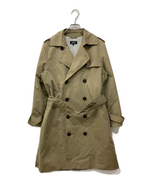 A.P.C.（アーペーセー）A.P.C. (アーペーセー) トレンチコート ベージュ サイズ:36の古着・服飾アイテム
