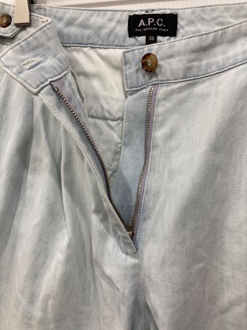 A.P.C.（アーペーセー）A.P.C. (アーペーセー) デニムパンツ ライトインディゴ サイズ:38の古着・服飾アイテム