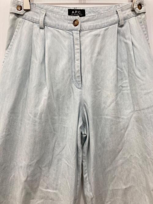 A.P.C.（アーペーセー）A.P.C. (アーペーセー) デニムパンツ ライトインディゴ サイズ:38の古着・服飾アイテム