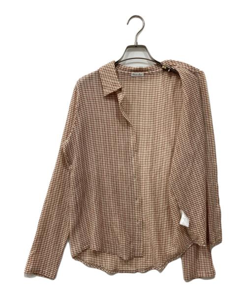 STEVEN ALAN（スティーブンアラン）STEVEN ALAN (スティーブンアラン) チェックシャツ ベージュ サイズ:Freeの古着・服飾アイテム