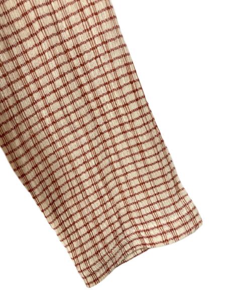 STEVEN ALAN（スティーブンアラン）STEVEN ALAN (スティーブンアラン) チェックシャツ ベージュ サイズ:Freeの古着・服飾アイテム