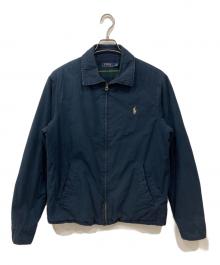 POLO RALPH LAUREN（ポロ・ラルフローレン）の古着「スイングトップ」｜ネイビー