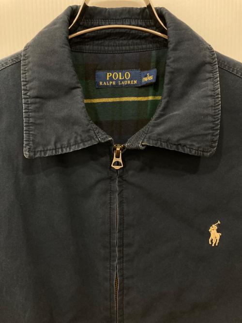 POLO RALPH LAUREN（ポロ・ラルフローレン）POLO RALPH LAUREN (ポロ・ラルフローレン) スイングトップ ネイビー サイズ:Sの古着・服飾アイテム