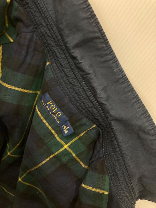POLO RALPH LAUREN（ポロ・ラルフローレン）POLO RALPH LAUREN (ポロ・ラルフローレン) スイングトップ ネイビー サイズ:Sの古着・服飾アイテム