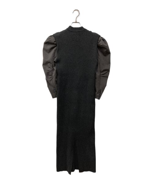Ameri（アメリ）Ameri (アメリ) 長袖ワンピース グレー サイズ:Sの古着・服飾アイテム