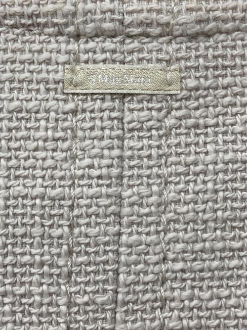 'S Max Mara（エスマックスマーラ）'S Max Mara (エスマックスマーラ) ノーカラーコート アイボリー サイズ:36の古着・服飾アイテム