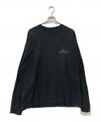 cactus jackカクタス・ジャック）の古着「ロングスリーブカットソー」｜ブラック