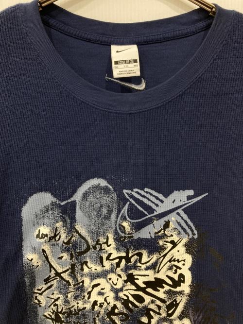 NIKE（ナイキ）NIKE (ナイキ) サーマルカットソー ネイビー サイズ:XXLの古着・服飾アイテム