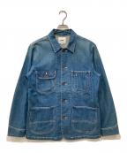 EDWINエドウィン）の古着「デニムカバーオール」｜インディゴ