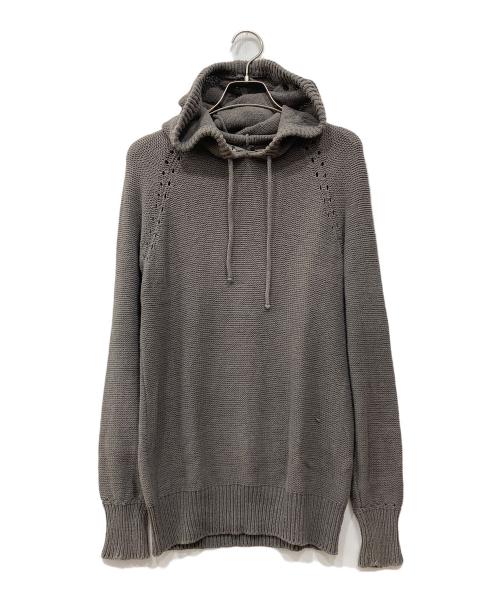 T by ALEXANDER WANG（ティーバイアレキサンダーワン）T by ALEXANDER WANG (ティーバイアレキサンダーワン) ニットパーカー グレー サイズ:XSの古着・服飾アイテム