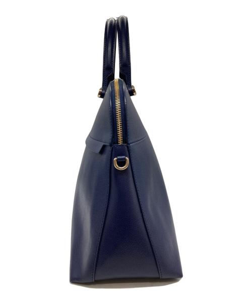 FURLA（フルラ）FURLA (フルラ) パイパーハンドバッグ ネイビーの古着・服飾アイテム