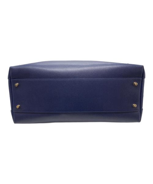 FURLA（フルラ）FURLA (フルラ) パイパーハンドバッグ ネイビーの古着・服飾アイテム
