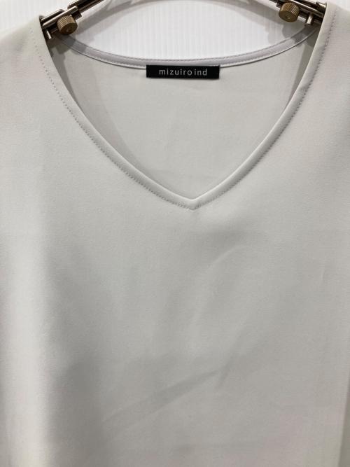mizuiro-ind（ミズイロインド）mizuiro-ind (ミズイロインド) オーバーサイズブラウス ホワイト サイズ:Freeの古着・服飾アイテム