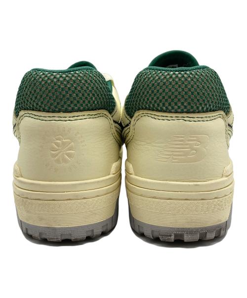 NEW BALANCE（ニューバランス）NEW BALANCE (ニューバランス) Aime Leon Dore (エメレオンドレ) スニーカー アイボリー×グリーン サイズ:27.5の古着・服飾アイテム