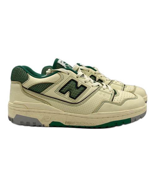 NEW BALANCE（ニューバランス）NEW BALANCE (ニューバランス) Aime Leon Dore (エメレオンドレ) スニーカー アイボリー×グリーン サイズ:27.5の古着・服飾アイテム