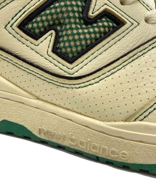 NEW BALANCE（ニューバランス）NEW BALANCE (ニューバランス) Aime Leon Dore (エメレオンドレ) スニーカー アイボリー×グリーン サイズ:27.5の古着・服飾アイテム