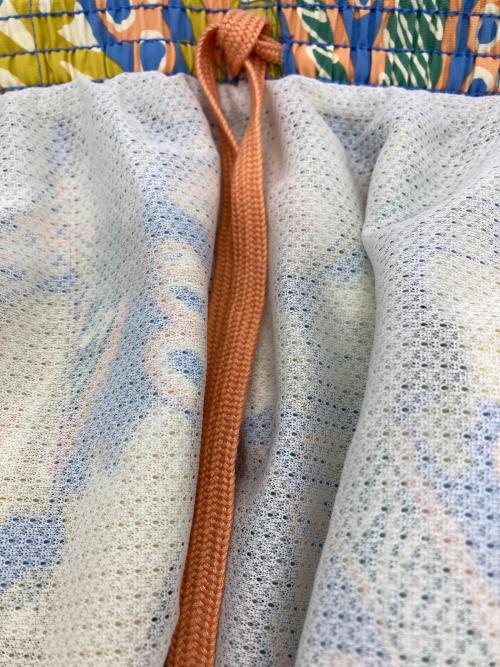 Patagonia（パタゴニア）Patagonia (パタゴニア) バギーショーツ イエロー×ブルー サイズ:Lの古着・服飾アイテム