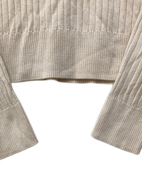 ne quittez pas（ヌキテパ）ne quittez pas (ヌキテパ) ハイネックニット アイボリー サイズ:Freeの古着・服飾アイテム
