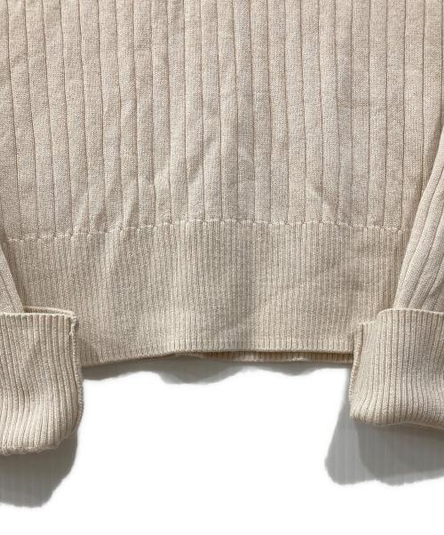 ne quittez pas（ヌキテパ）ne quittez pas (ヌキテパ) ハイネックニット アイボリー サイズ:Freeの古着・服飾アイテム