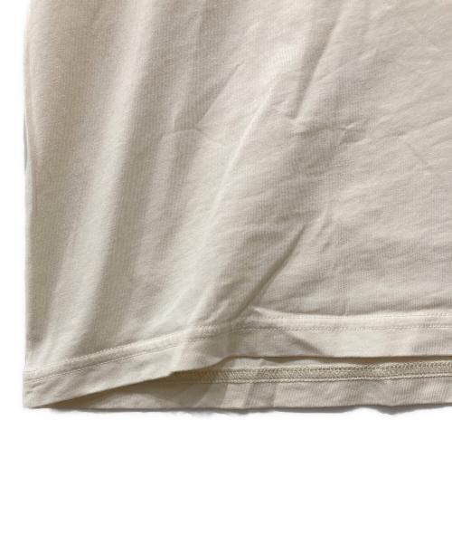 FRED PERRY（フレッドペリー）FRED PERRY (フレッドペリー) リンガーTシャツ アイボリー サイズ:Lの古着・服飾アイテム