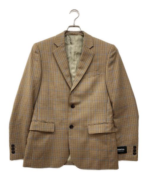 Mr.Gentleman（ミスタージェントルマン）Mr.Gentleman (ミスタージェントルマン) テーラードジャケット ベージュ サイズ:Mの古着・服飾アイテム