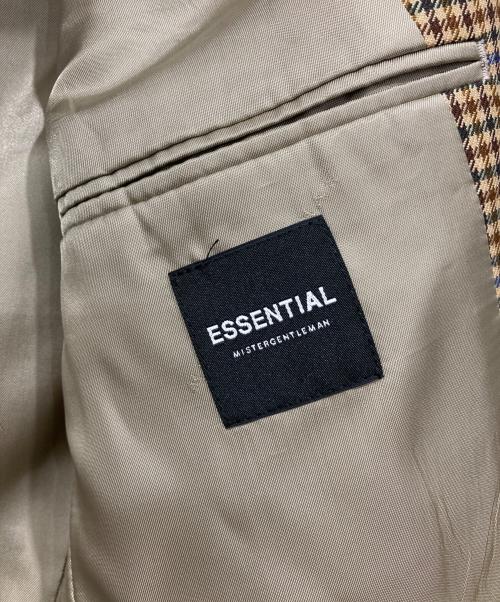 Mr.Gentleman（ミスタージェントルマン）Mr.Gentleman (ミスタージェントルマン) テーラードジャケット ベージュ サイズ:Mの古着・服飾アイテム