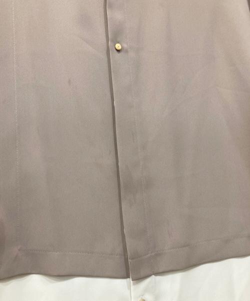 CULLNI（クルニ）CULLNI (クルニ) アシンメトリカル ストライプシャツ ベージュ×ホワイト サイズ:2の古着・服飾アイテム