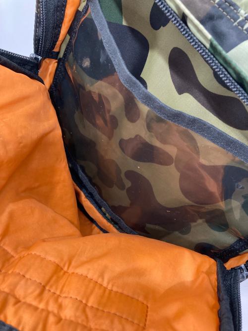 A BATHING APE（アベイシングエイプ）A BATHING APE (アベイシングエイプ) PORTER (ポーター) デイパック カーキの古着・服飾アイテム