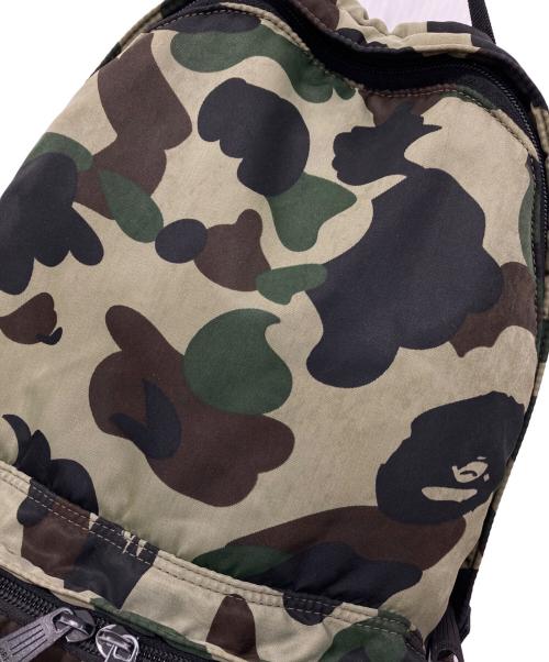 A BATHING APE（アベイシングエイプ）A BATHING APE (アベイシングエイプ) PORTER (ポーター) デイパック カーキの古着・服飾アイテム