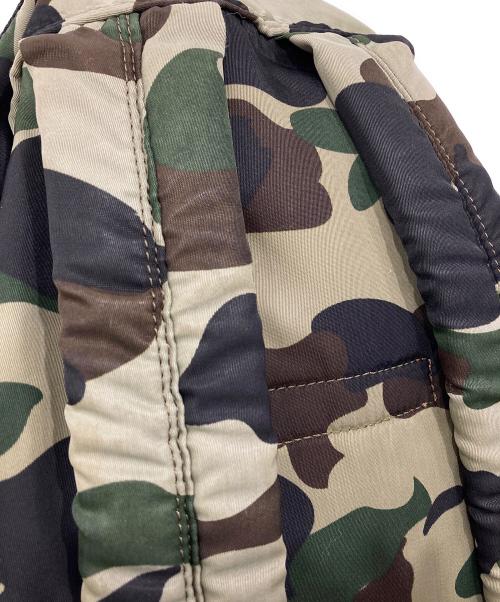 A BATHING APE（アベイシングエイプ）A BATHING APE (アベイシングエイプ) PORTER (ポーター) デイパック カーキの古着・服飾アイテム
