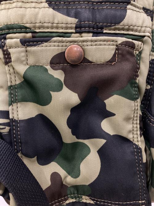 A BATHING APE（アベイシングエイプ）A BATHING APE (アベイシングエイプ) PORTER (ポーター) デイパック カーキの古着・服飾アイテム