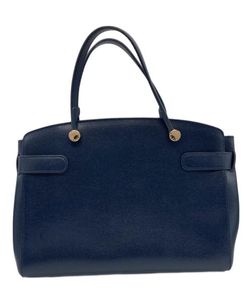 FURLA（フルラ）FURLA (フルラ) 2WAYバッグ ネイビーの古着・服飾アイテム