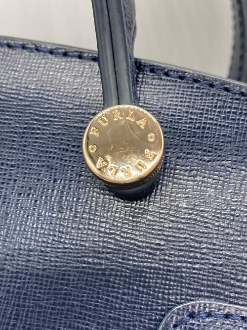 FURLA（フルラ）FURLA (フルラ) 2WAYバッグ ネイビーの古着・服飾アイテム