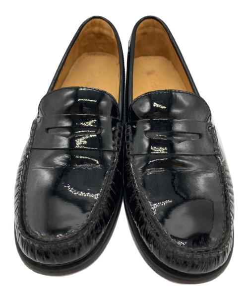 COLE HAAN（コールハーン）COLE HAAN (コールハーン) エナメルローファー ブラック サイズ:SIZE 6 1/2の古着・服飾アイテム